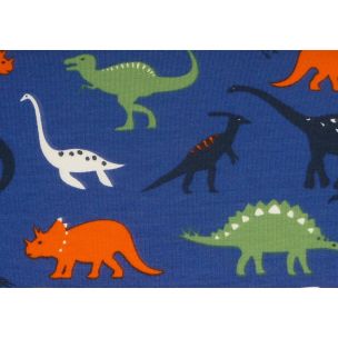 Teplákovina Dinosaury na modrej digi