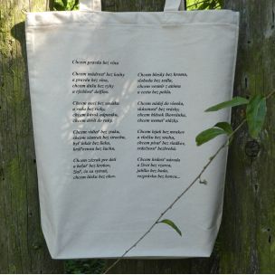 Taška "Chcem pravdu bez vína..."