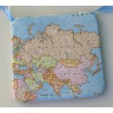 Sedák Svetová mapa 35 x 35