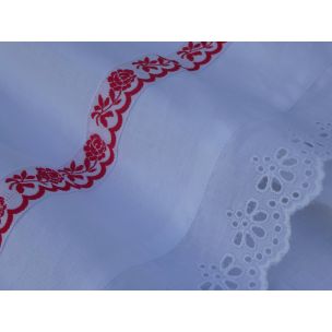 Svadobná zásterka Červené ruže