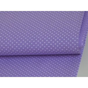 Biela bodka 2 mm na fialovej