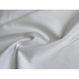 Bavlnené plátno biele 145 cm / 145 g mäkšie
