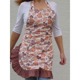 Zásterka Perníčková s volánom