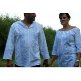 Košeľa Bordúra Folk pánska