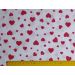 Červené srdiečka malé a menšie