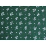 Ľudová kytička na zelenej